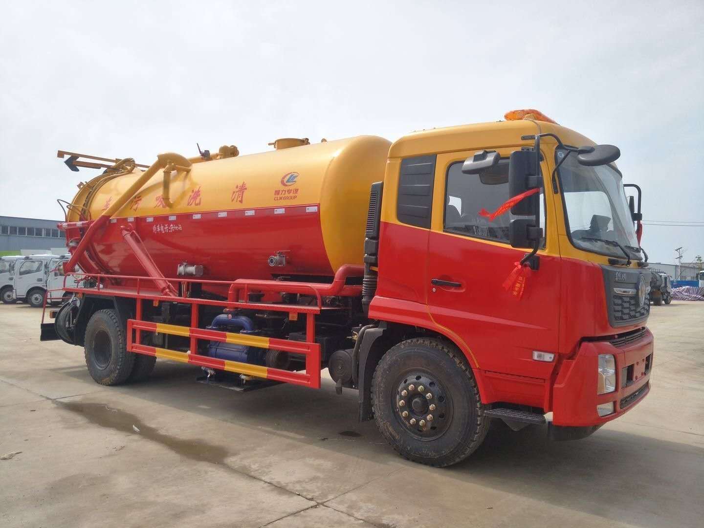 東風天錦清洗吸污車