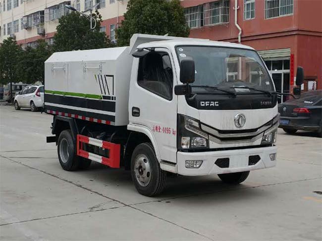 東風多利卡廂式垃圾車