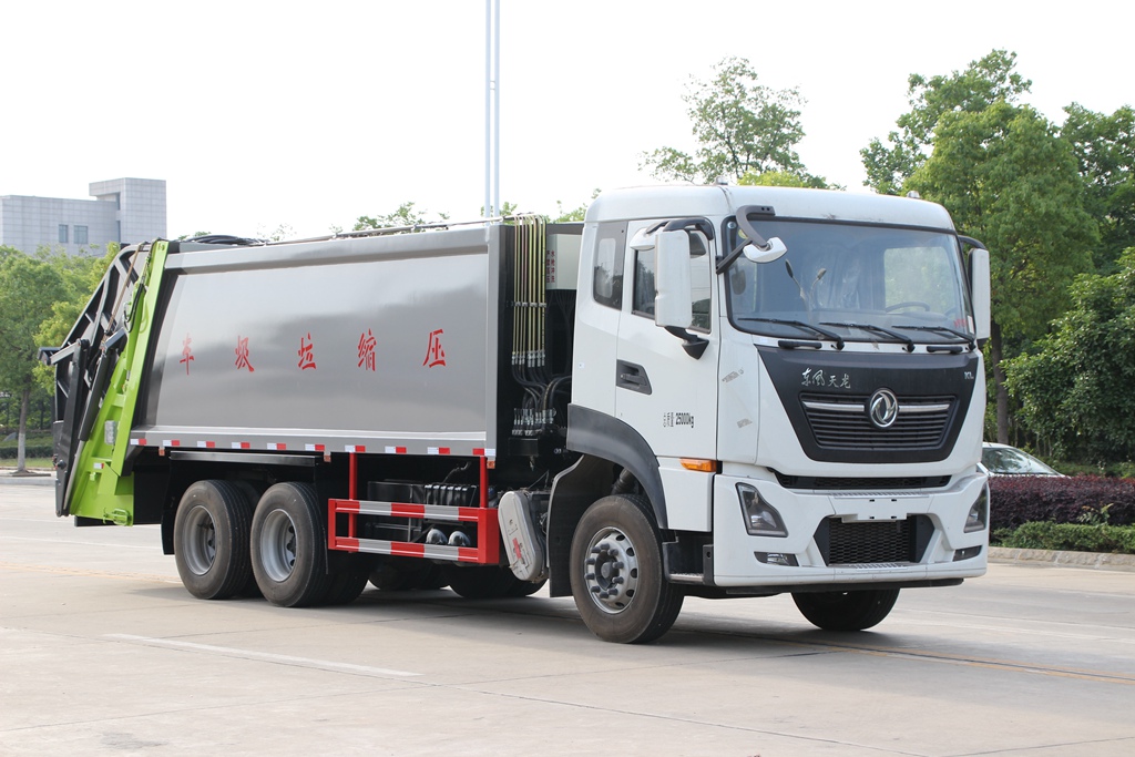 東風(fēng)天龍后雙橋壓縮垃圾車